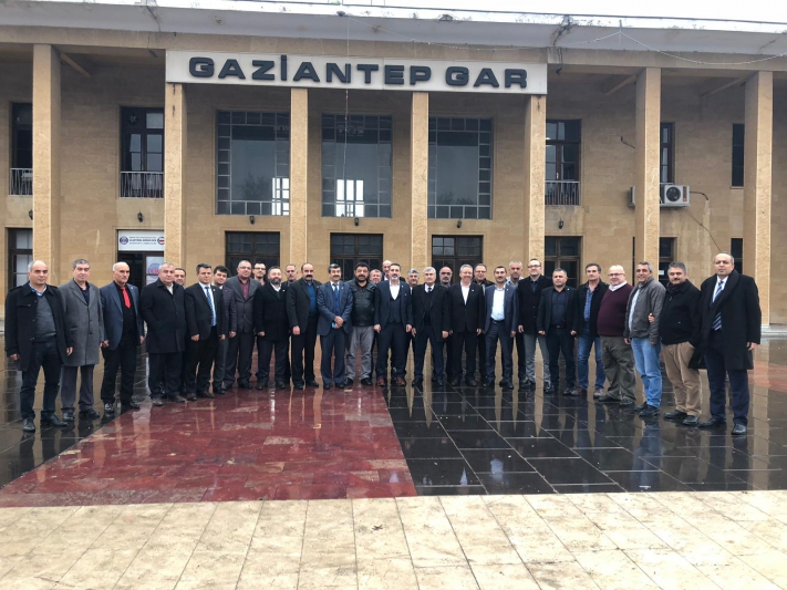 Cankesen Gaziantep Teşkilatını Ziyaret Etti