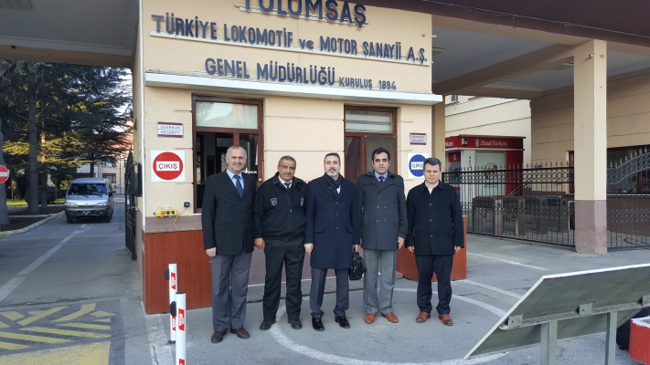 Cankesen Eskişehir'deki Ulaştırma Hizmet Koluna Bağlı Kurumları Ziyaret Etti