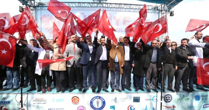 Vatan Sevdalısı Sağlıkçılar, Ankara’da Buluştu