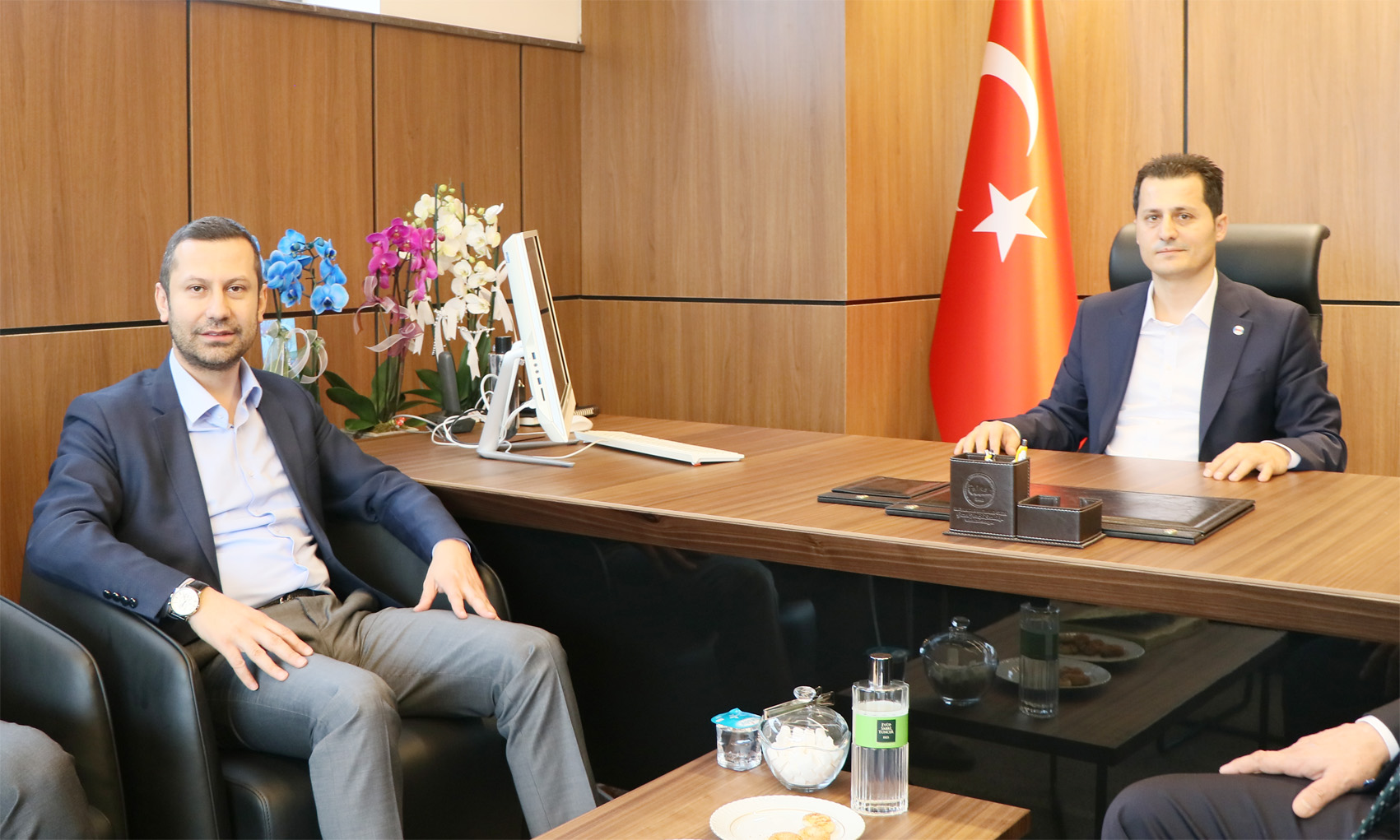 Tufanoğlu’ndan Çalışkan’a Tebrik Ziyareti