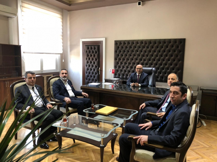 Cankesen'den Genel Müdür Yardımcısı Bilal Tırnakçıya Ziyaret