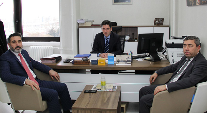 Cankesen'den UDH Bakanlığı Personel Ve Eğitim Daire Başkanına Ziyaret