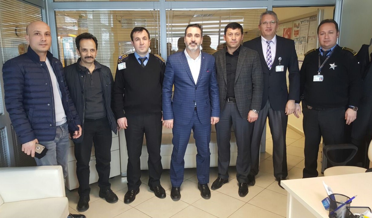 GENEL BAŞKAN CANKESEN HAVA TRAFİK KONTROL MERKEZİNİ ZİYARET ETTİ