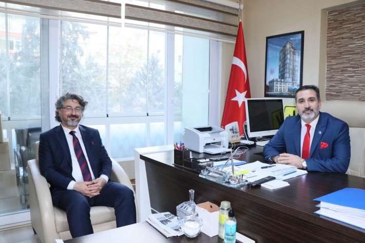 Uşak Belediye Başkan Yardımcısı Genel Başkan Cankeseni Ziyaret etti