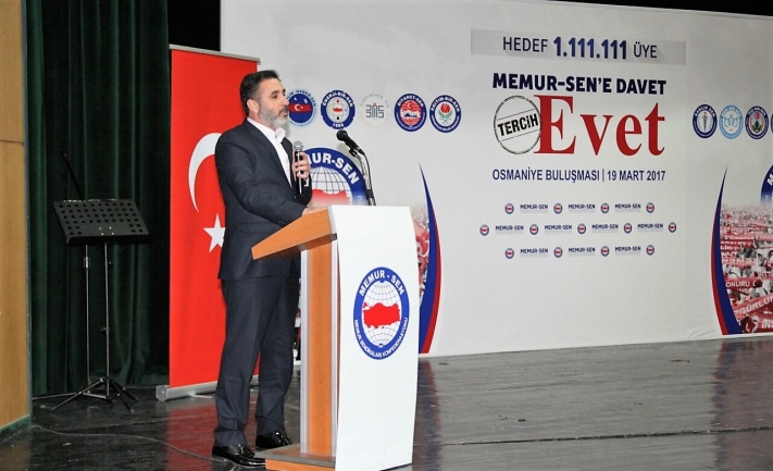 Daha Özgür ve Güçlü Bir Türkiye İçin, Memur-Sen’i Daha'da Büyütmeliyiz