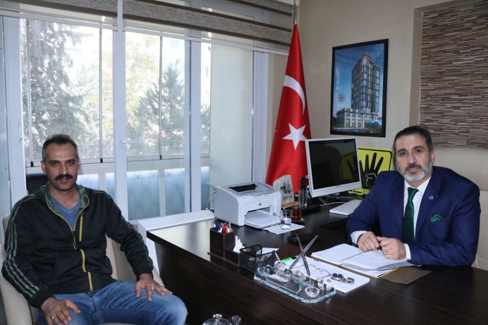 TCDD Çalışanların'dan Genel Başkan Cankesene Ziyaret
