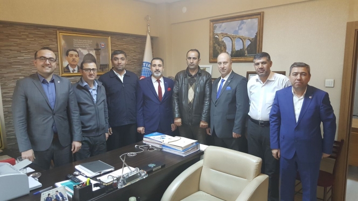 İl Temsilcilerinden Genel Başkan Cankesene Ziyaret
