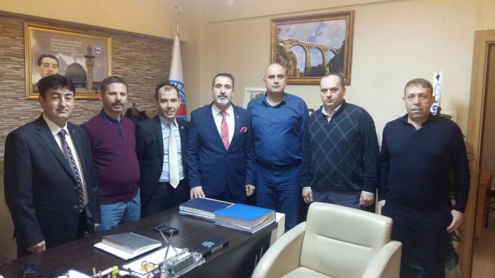 Ankara Şube Başkanlarından Cankesene Hayırlı Olsun Ziyareti