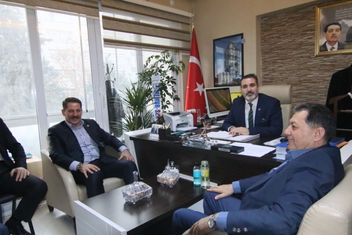 Birlik Haber-Sen'den Genel Başkan Cankesene Hayırlı Olsun Ziyareti