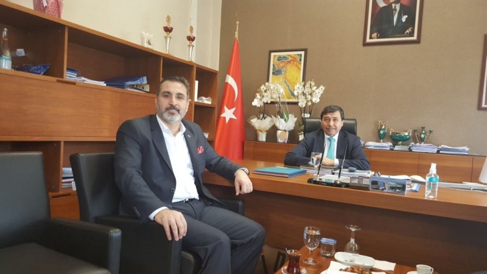 Genel Başkan Cankesen'den Erol Arıkana Hayırlı Olsun Ziyareti