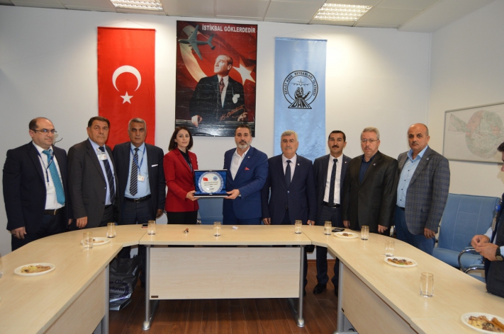 Cankesen Gaziantep Teşkilatını Ziyaret Etti