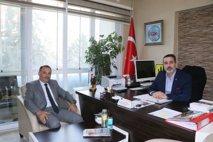 Ulaştırma 2 Bölge Müdürü Yılmaz'dan Cankesene Ziyaret