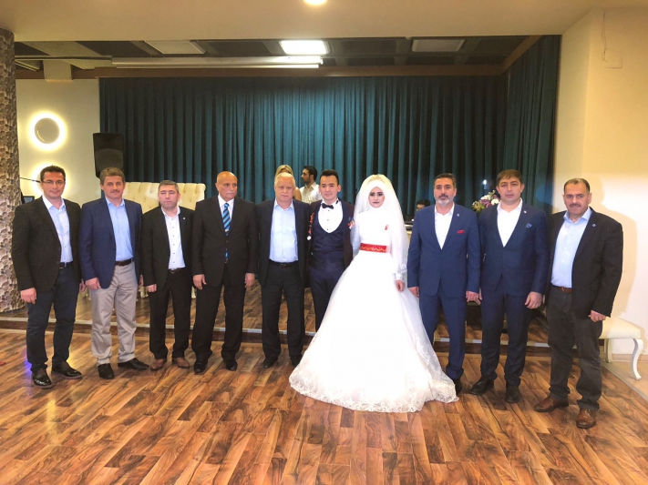  Cankesen Kocaeli Şube Başkanı Mehmet Akkuşun Oğlunun Düğününe Katıldı