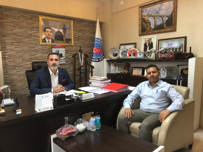 Balıkesir İl Temsilcisi Ünlü'den Cankesen'e Ziyaret