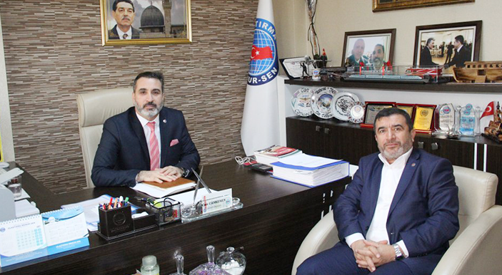 SİVAS MEMUR-SEN İL BAŞKANLIĞINDAN SENDİKAMIZA ZİYARET