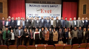 “Memur-Sen’e Davet Tercihimiz Evet” Toplantısı Bartın'da Yapıldı