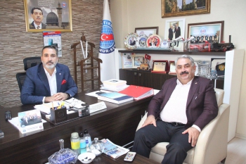 Ak Parti Konya Milletvekili Halil Etyemez'den Sendikamıza Ziyaret 