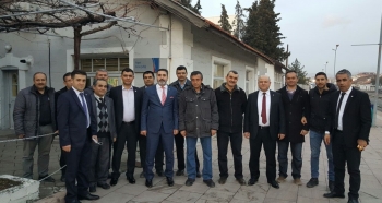 CANKESEN UŞAK'DAKİ ULAŞTIRMA HİZMET KOLUNA BAĞLI İŞ YERLERİNİ ZİYARET ETTİ