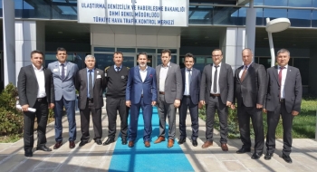 CANKESEN TÜRKİYE HAVA TRAFİK KONTROL MERKEZİNİ ZİYARET ETTİ