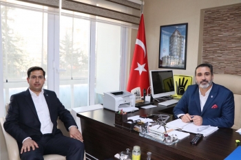 MİLAS/BODRUM HAVALİMANI TEMSİLCİSİN'DEN GENEL BAŞKANA ZİYARET