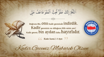 Kadir Geceniz Mübarek Olsun