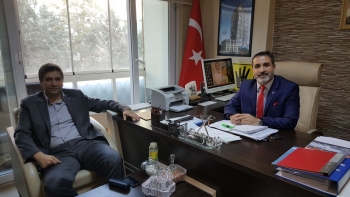 Levent Uslu'dan Sendikamıza Ziyaret
