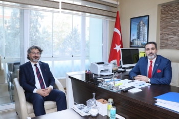 Uşak Belediye Başkan Yardımcısı Genel Başkan Cankeseni Ziyaret etti