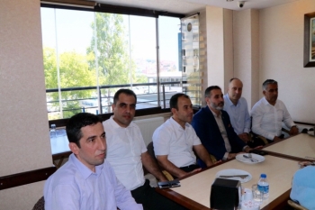 Cankesen Ankara 1 Nolu Şubenin Delegeleriyle Buluştu