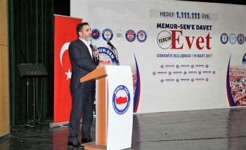 Daha Özgür ve Güçlü Bir Türkiye İçin, Memur-Sen’i Daha'da Büyütmeliyiz
