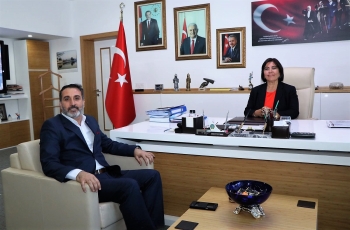 GENEL BAŞKAN CANKESEN DHMİ GENEL MÜDÜRÜNÜ ZİYARET ETTİ