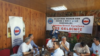 Genel Başkan Cankesen Adana 2 Nolu Şubenin Olağan Üstü Genel Kuruluna Katıldı.