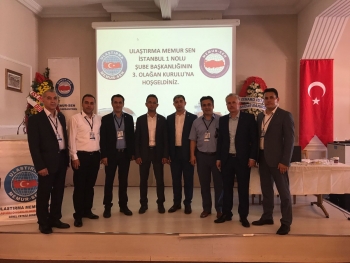 İstanbul 1 Nolu Şube'nin 3.Olağan Genel Kurulu Yapıldı