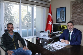 TCDD Çalışanların'dan Genel Başkan Cankesene Ziyaret