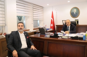 Genel Başkan Cankesen'den Çalışma ve Sosyal Güvenlik Bakanlığı Müsteşarı Ahmet Erdeme Ziyaret