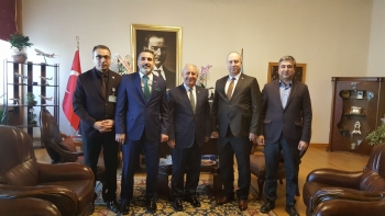 Cankesen'den Esenboğa Havalimanı Başmüdürüne Ziyaret