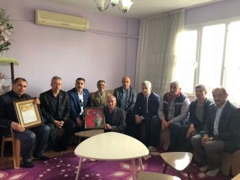 Genel Başkan Cankesen'den Afrin Şehidinin Ailesine Taziye Ziyareti