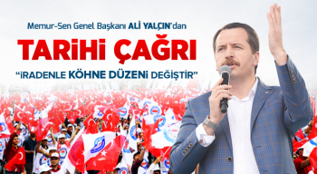 Ali Yalçın'dan Tarihi Çağrı