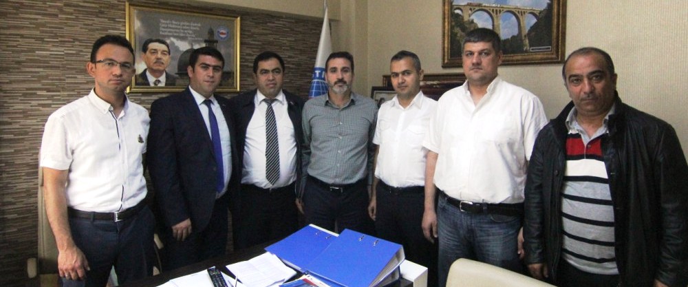 YHT Makinistleri Genel Başkan Cankesen'i Ziyaret Ettiler