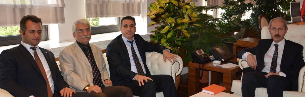 Genel Başkan Canksen'den Müsteşar Bilgin'e Hayırlı olsun Ziyareti.