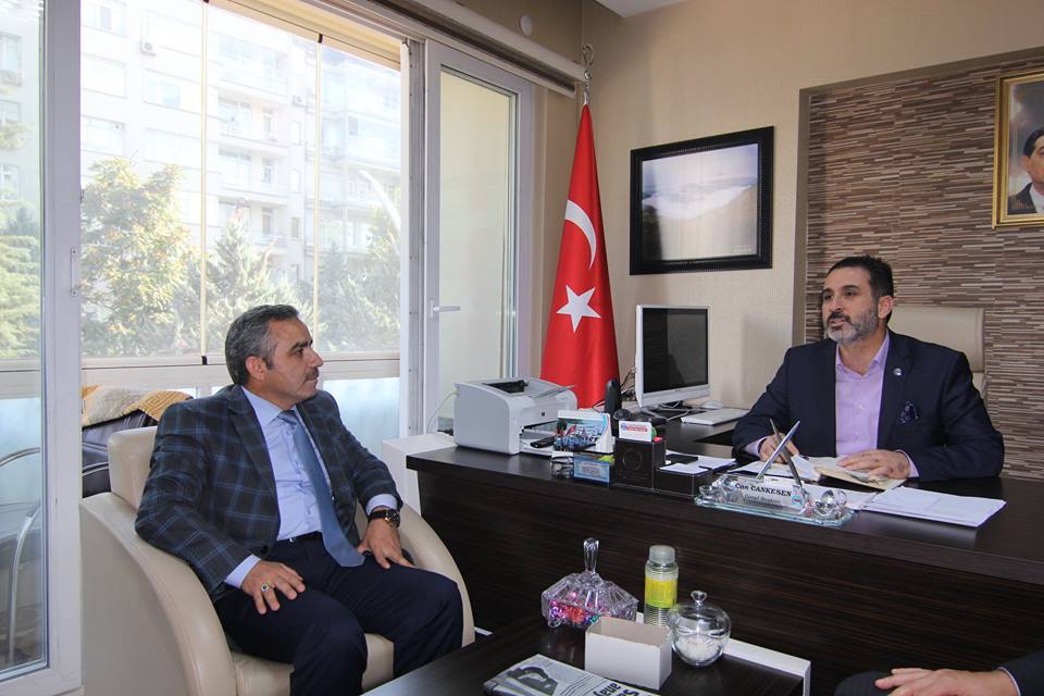 DEVLET PERSONEL BAŞKAN YARDIMCISI ENES POLAT CANKESENİ ZİYARET ETTİ