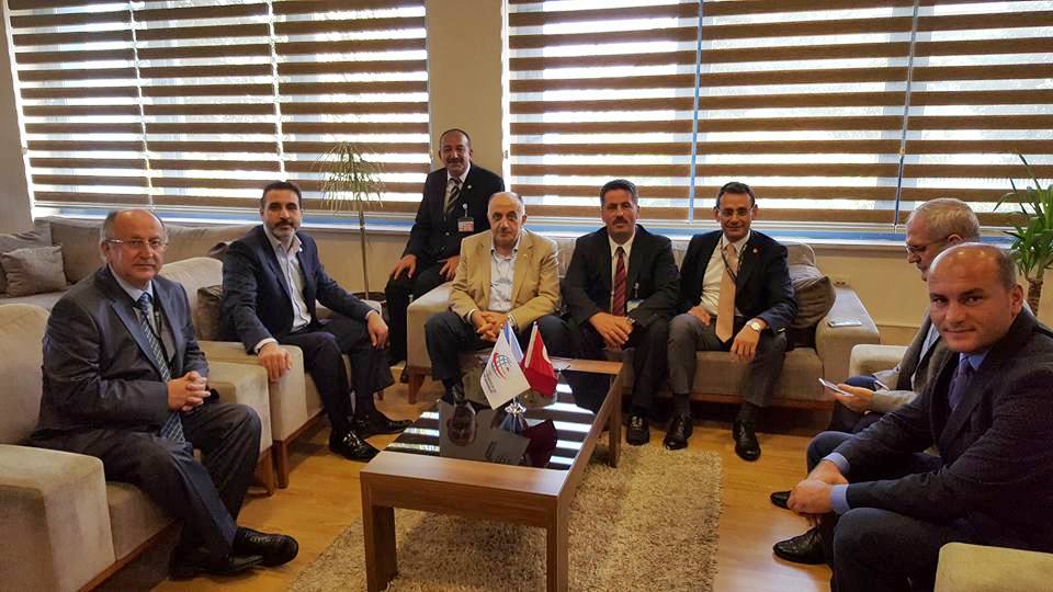 GENEL BAŞKAN CANKESEN, TRABZON ZİYARETİNDE UDH BAKAN YARDIMCISI YAHYA BAŞ İLE BİR ARAYA GELDİ