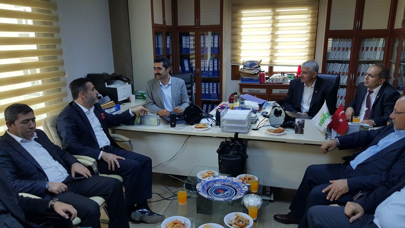 CANKESEN, TÜM KAMU ÇALIŞANLARI VE EMEKLİLERİ VAKFINI ZİYARET ETTİ