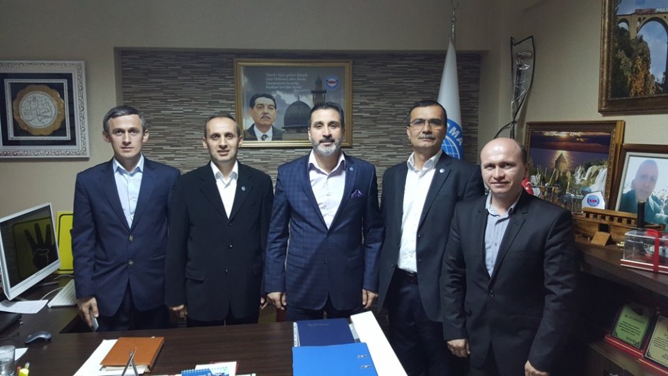 SAMSUN ŞUBE BAŞKANLIĞINDAN CANKESENE ZİYARET