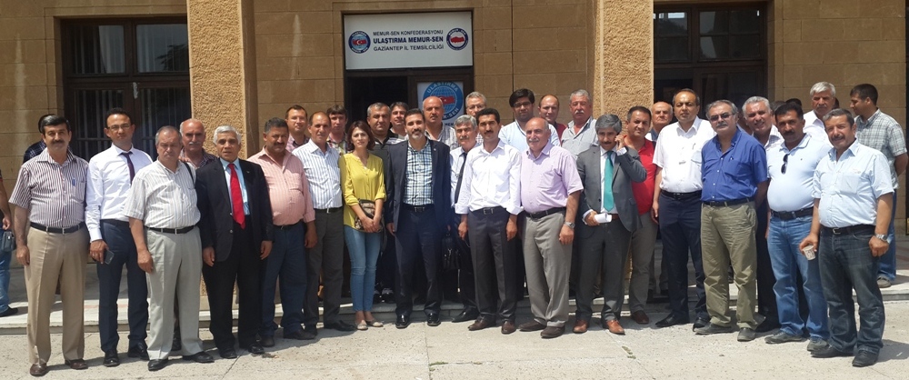 Gaziantep Teşkilatı ile Toplu Sözleşmeye Hazırlık Çalıştayı Yapıldı.