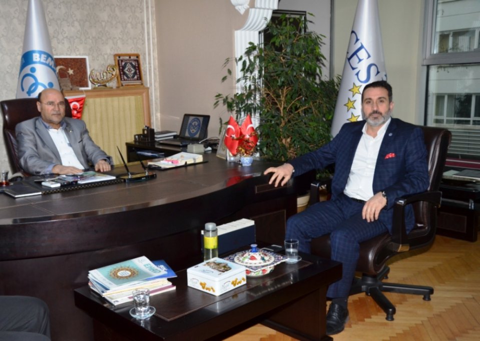 CANKESEN BEM-BİR-SEN GENEL BAŞKANI TURBAYA TAZİYE ZİYARETİNDE BULUNDU