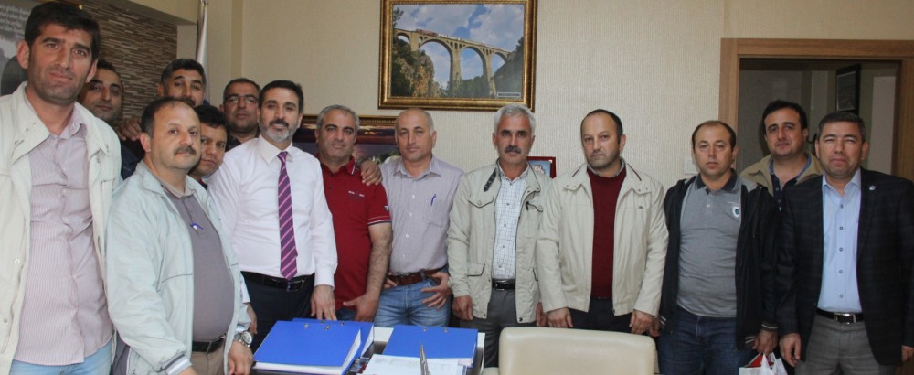 TCDD, Trafik Kontrolörlerin'den Sendikamıza Ziyaret