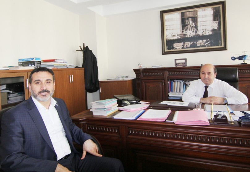 CANKESEN, BÜTÇE ve MALİ KONTROL GENEL MÜDÜR YARDIMCISINI ZİYARET ETTİ.