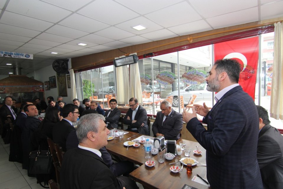 GENEL BAŞKAN ALTYAPI YATIRIMLARI GENEL MÜDÜRLÜĞÜ PERSONELİ İLE BİR ARAYA GELDİ