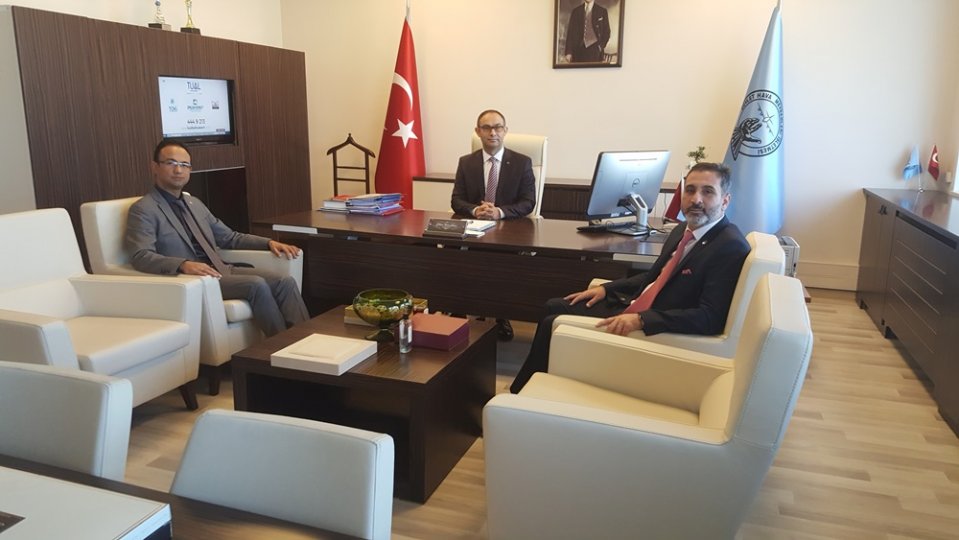 SENDİKAMIZDAN DHMİ\'DE ATANAN DAİRE BAŞKANLARINA ZİYARET