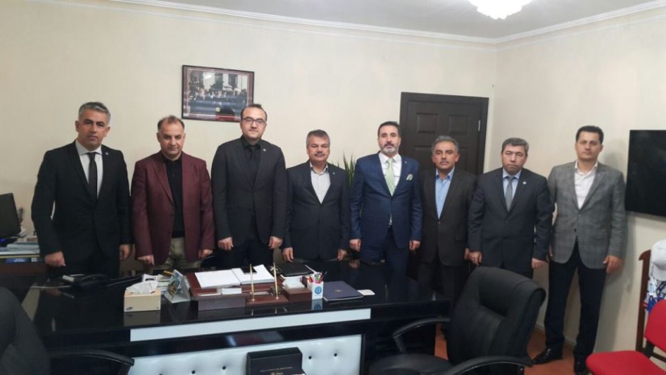 ULAŞTIRMA MEMUR-SEN\'DEN KÜLTÜR MEMUR-SEN\'E HAYIRLI OLSUN ZİYARETİ